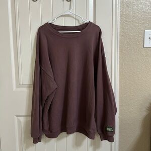 daily drills oversized sweatshirt